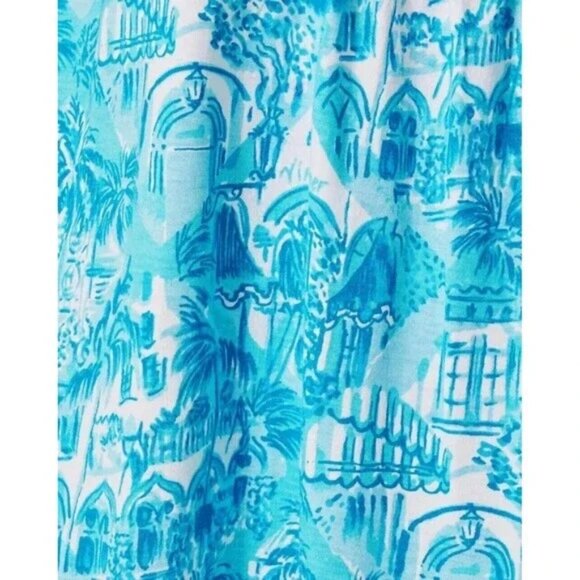 Lilly Pulitzer Lindy Dress Amalfi Blue Sunny State of Mind - Size Small NWOT - Picture 6 of 12